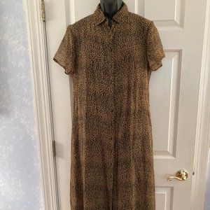 Bobby Bee sheer Silk, lined dress